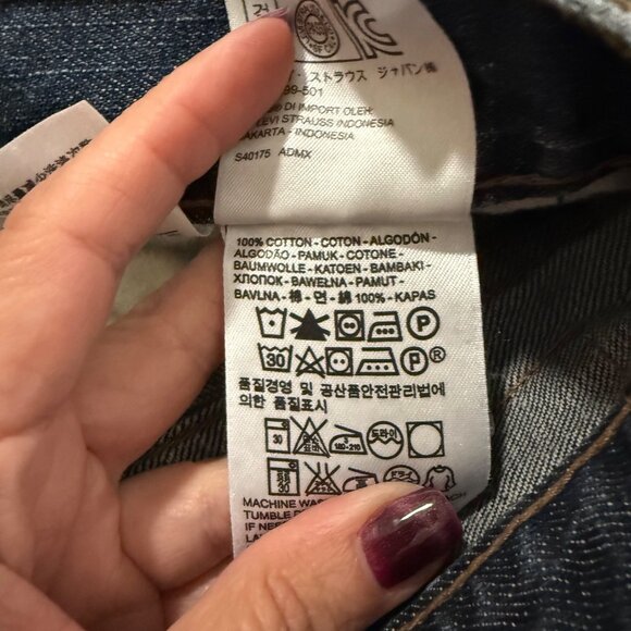 Levi's 569 Blue Jeans Men's Size 36 x 32 - Picture 5 of 9